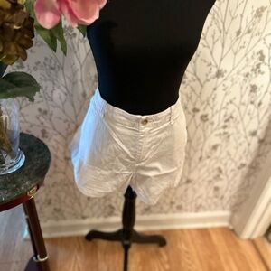Women's White Shorts Polo Ralph Lauren